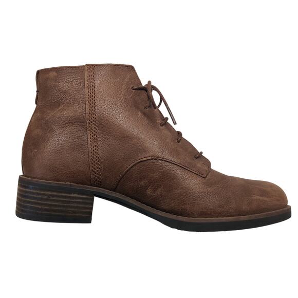 Timberland Beckwith Brown Full Grain Leather Lace Up Chukka Ankle Boots 7.5 - Picture 4 of 11